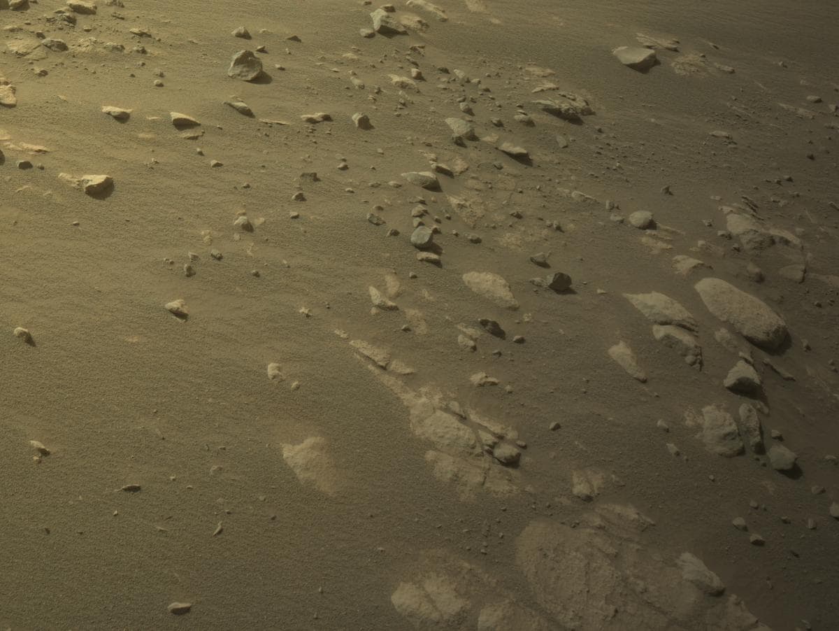 Foto de Marte da câmera NAVCAM_RIGHT
