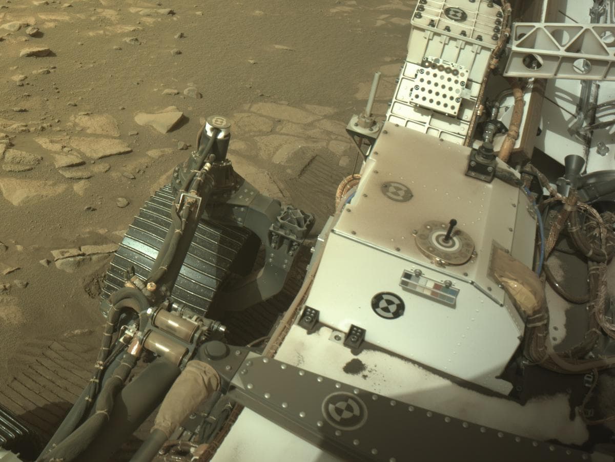 Foto de Marte da câmera NAVCAM_RIGHT