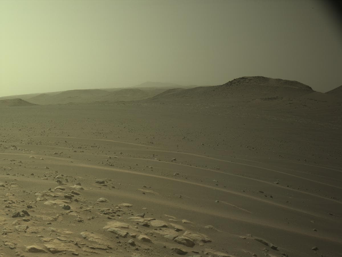 Foto de Marte da câmera NAVCAM_RIGHT