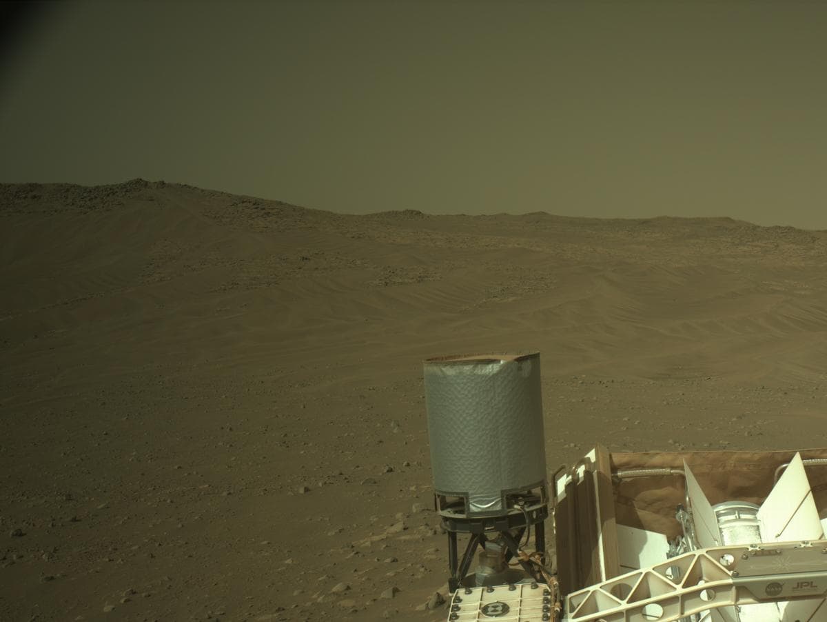 Foto de Marte da câmera NAVCAM_RIGHT