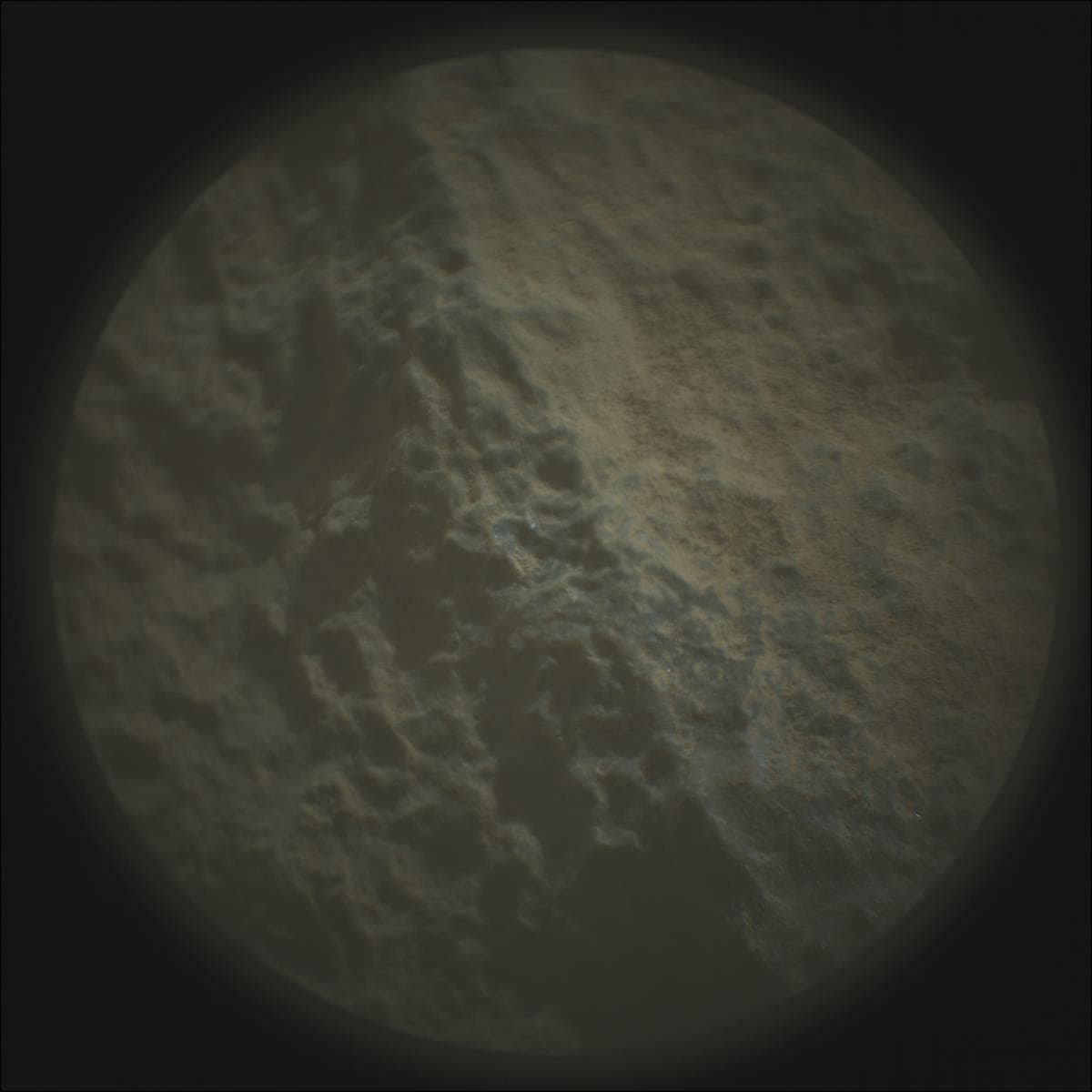 Foto de Marte da câmera SUPERCAM_RMI