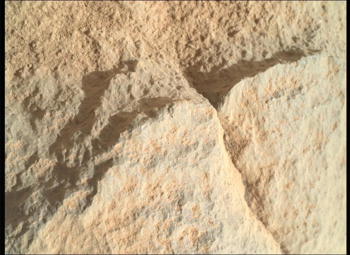 Foto de Marte da câmera SHERLOC_WATSON