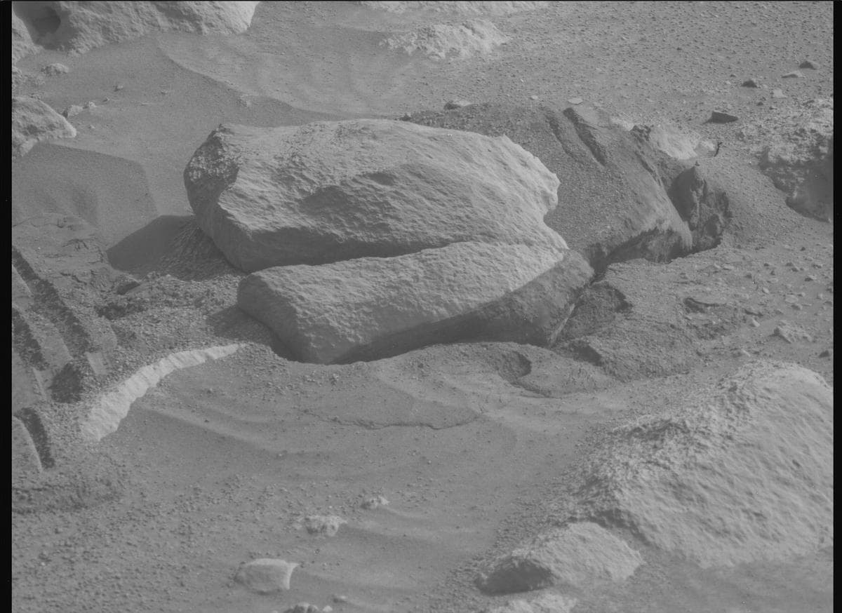 Foto de Marte da câmera MCZ_LEFT