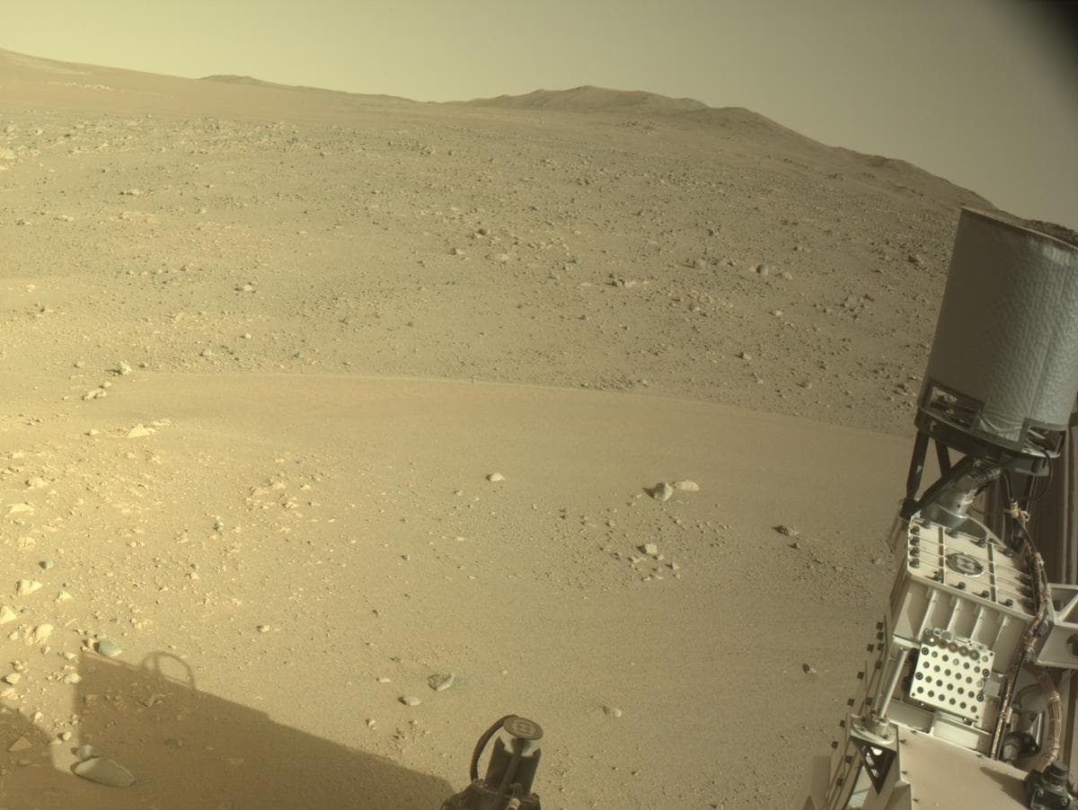 Foto de Marte da câmera NAVCAM_LEFT