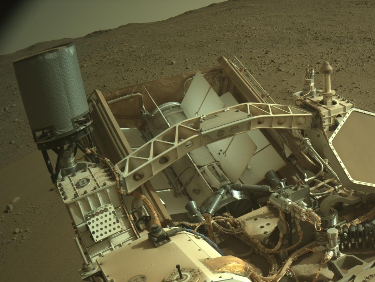 Foto de Marte da câmera NAVCAM_LEFT