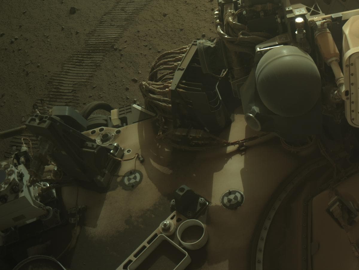 Foto de Marte da câmera NAVCAM_LEFT