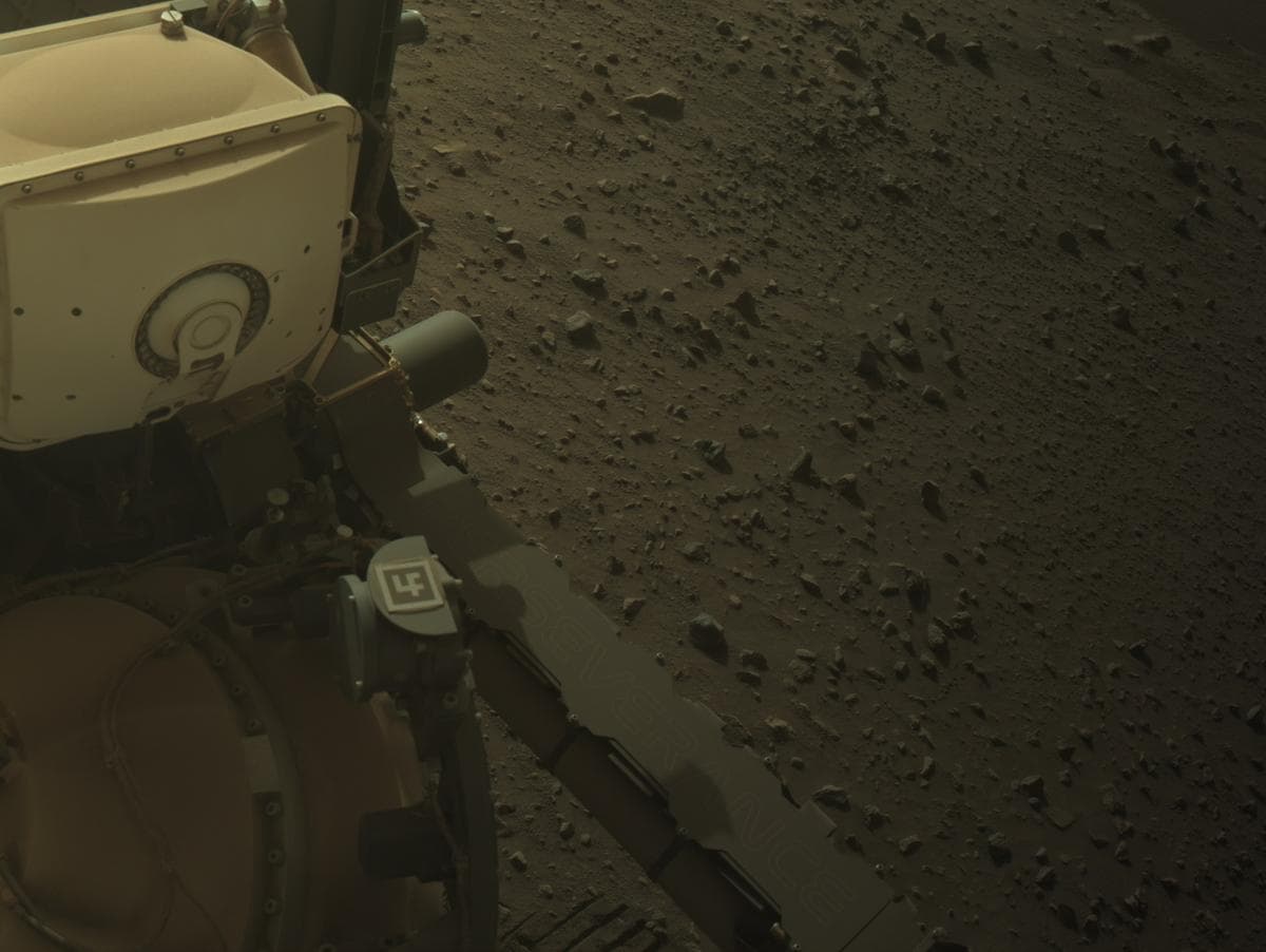 Foto de Marte da câmera NAVCAM_LEFT