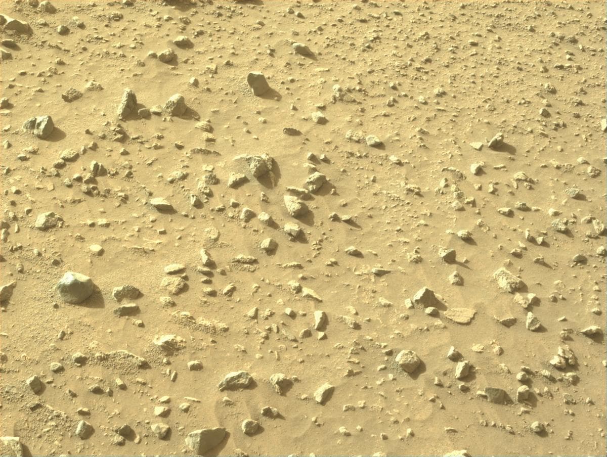 Foto de Marte da câmera NAVCAM_RIGHT