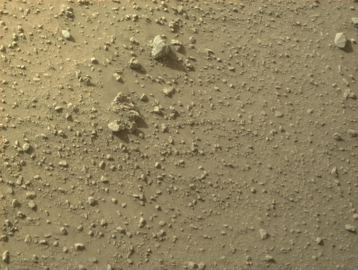 Foto de Marte da câmera NAVCAM_RIGHT