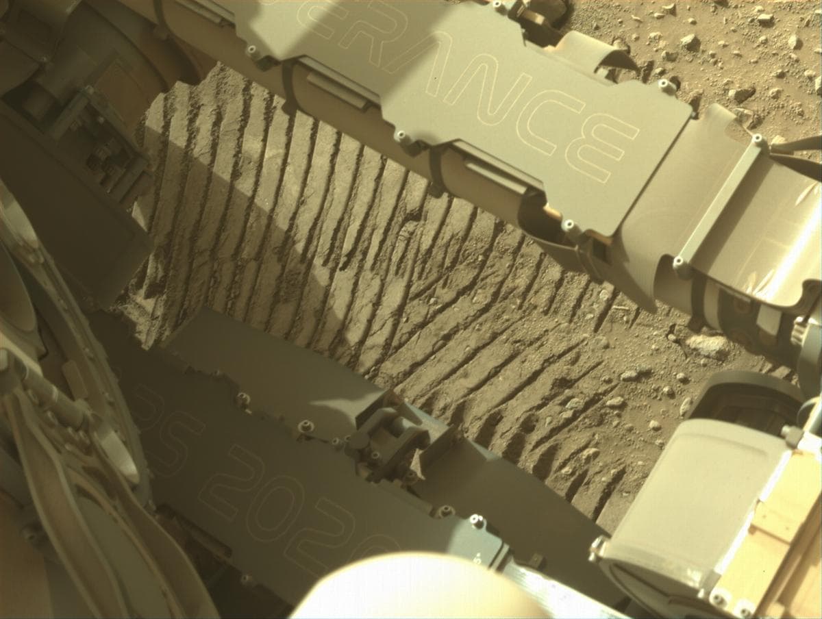 Foto de Marte da câmera NAVCAM_RIGHT