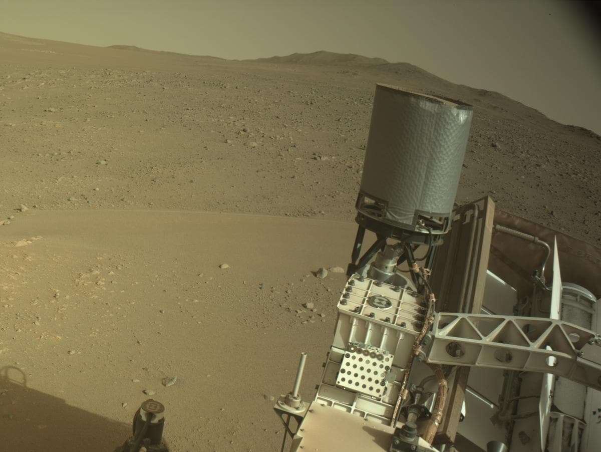 Foto de Marte da câmera NAVCAM_RIGHT