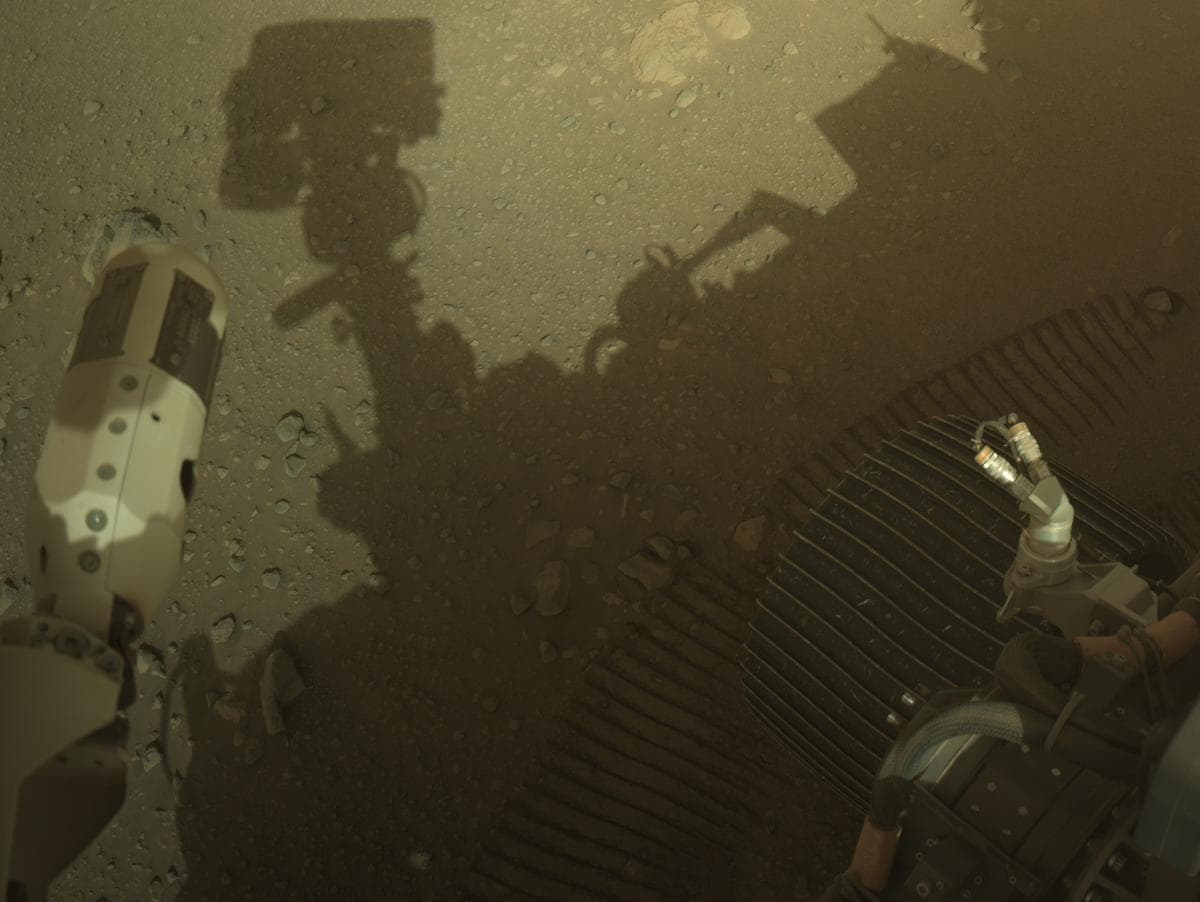 Foto de Marte da câmera NAVCAM_RIGHT