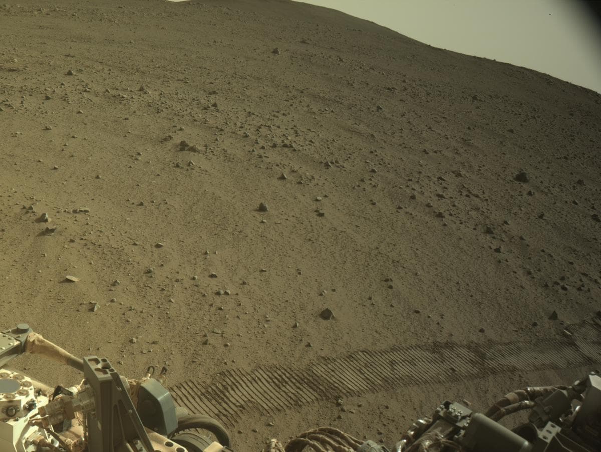 Foto de Marte da câmera NAVCAM_RIGHT