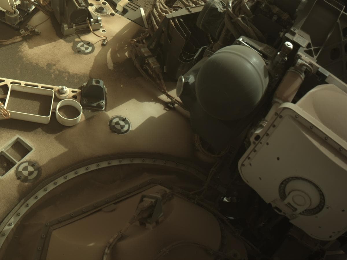 Foto de Marte da câmera NAVCAM_RIGHT