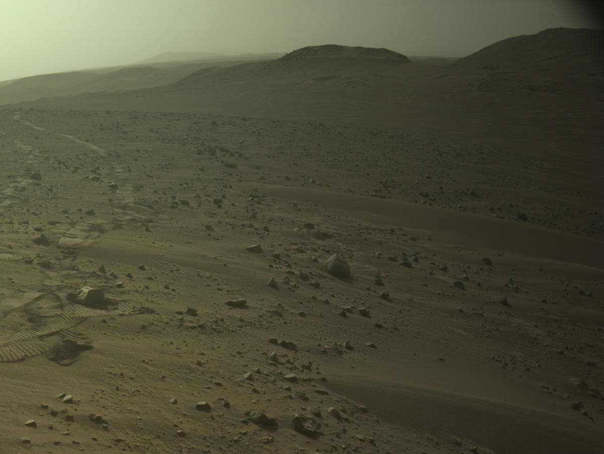 Foto de Marte da câmera NAVCAM_RIGHT