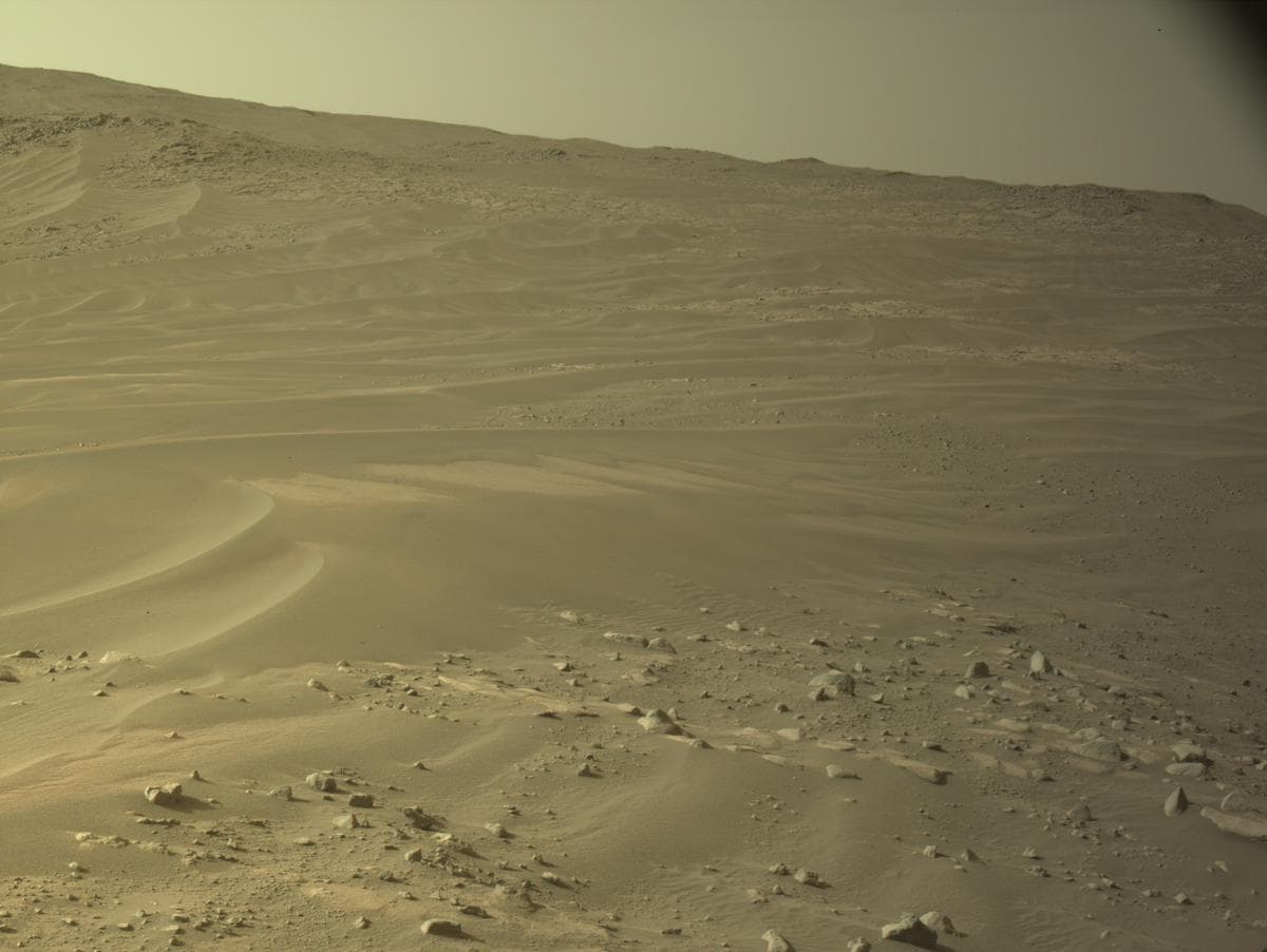 Foto de Marte da câmera NAVCAM_RIGHT