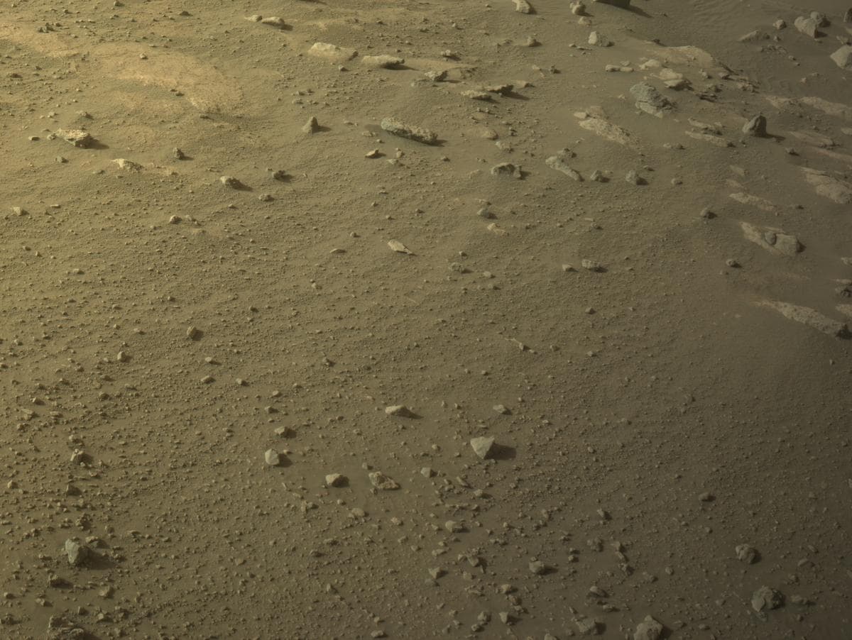 Foto de Marte da câmera NAVCAM_RIGHT