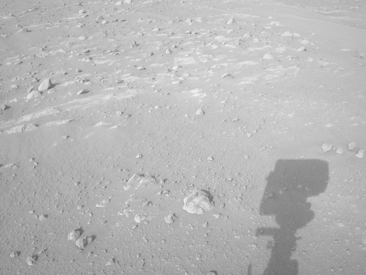 Foto de Marte da câmera NAVCAM_RIGHT