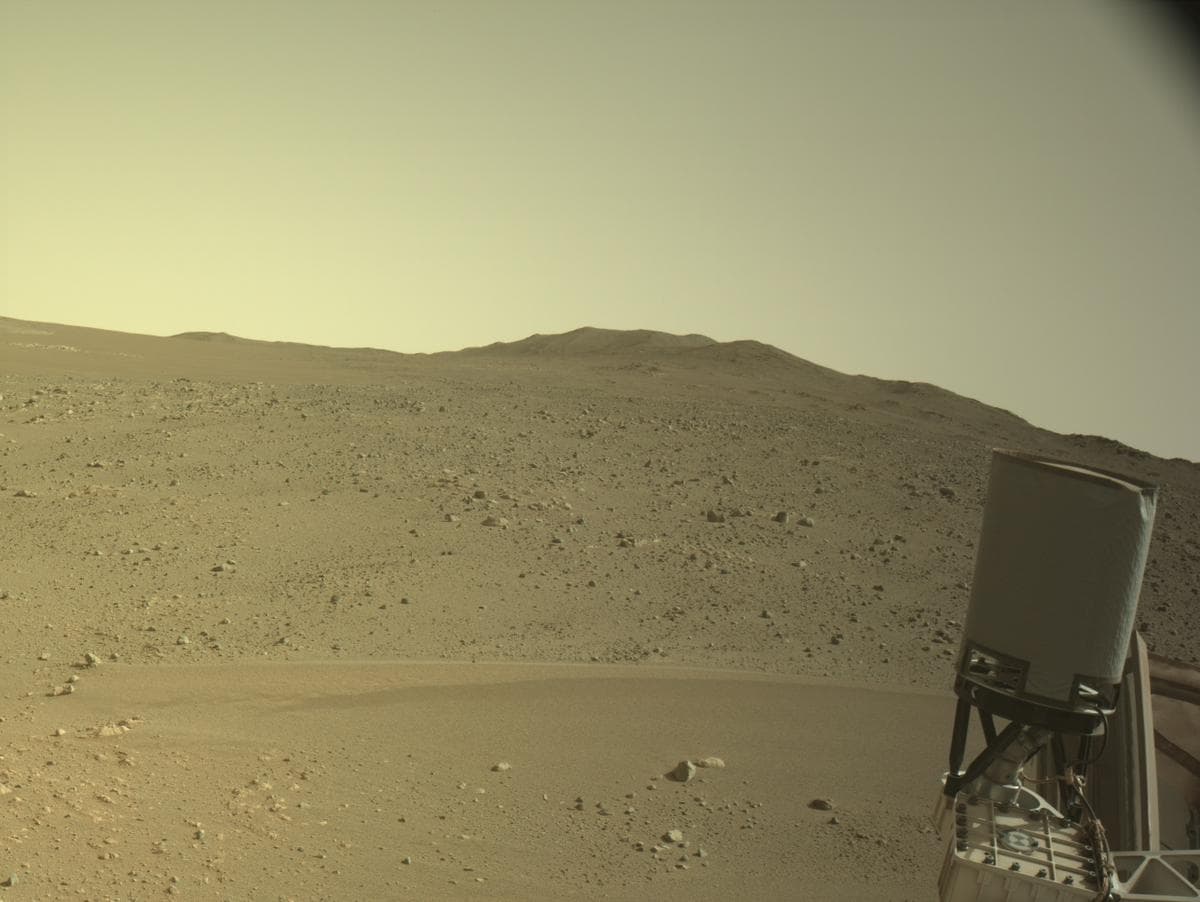 Foto de Marte da câmera NAVCAM_LEFT
