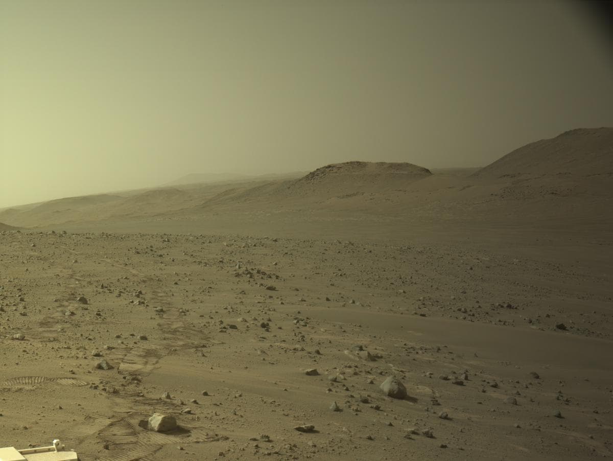 Foto de Marte da câmera NAVCAM_LEFT