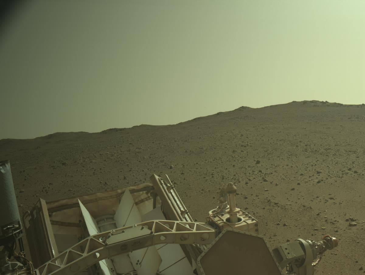 Foto de Marte da câmera NAVCAM_RIGHT