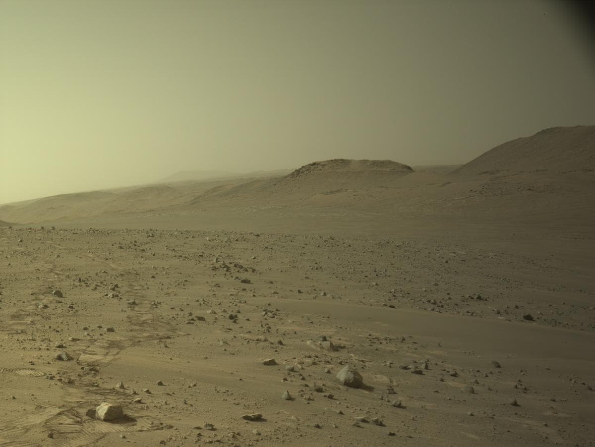 Foto de Marte da câmera NAVCAM_RIGHT