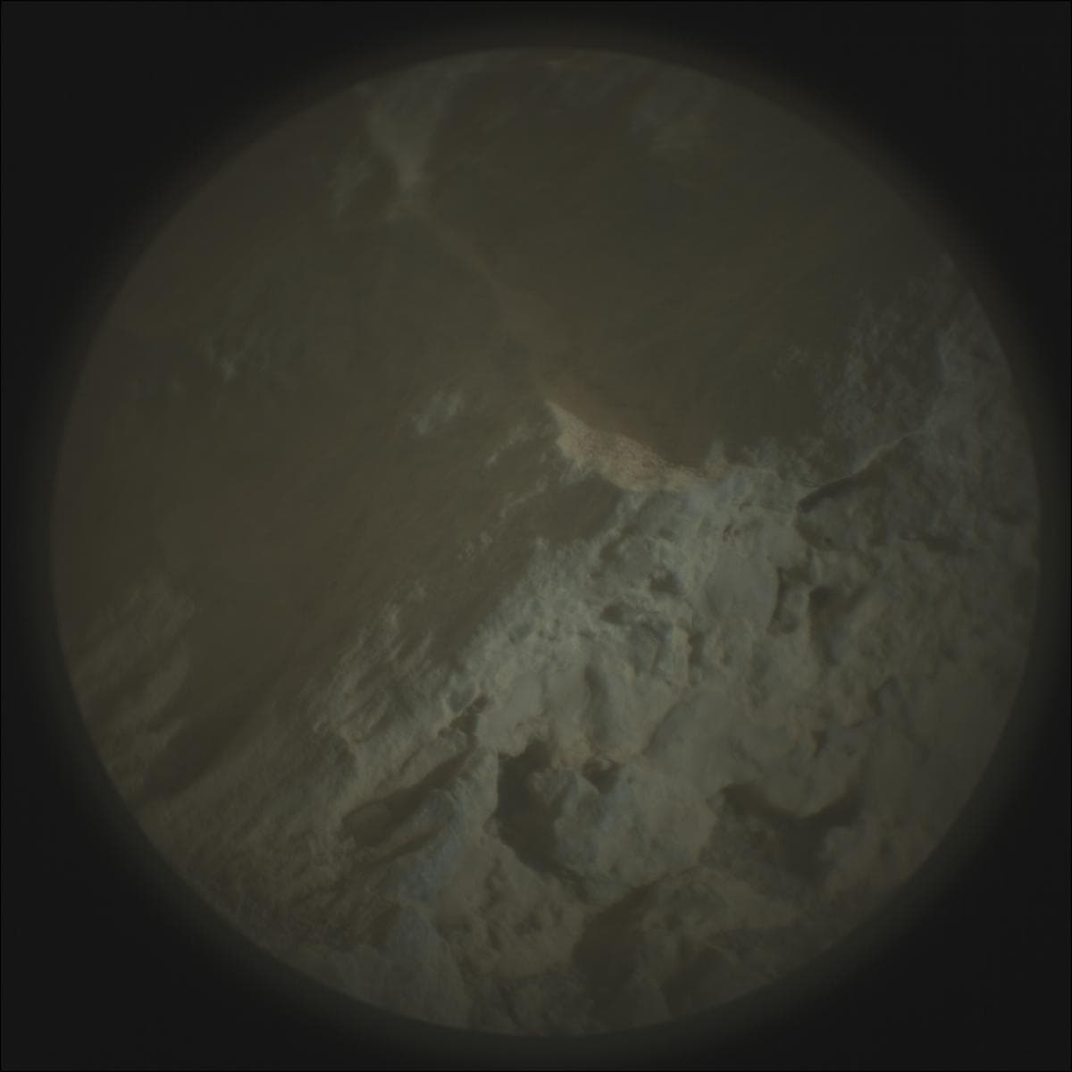 Foto de Marte da câmera SUPERCAM_RMI