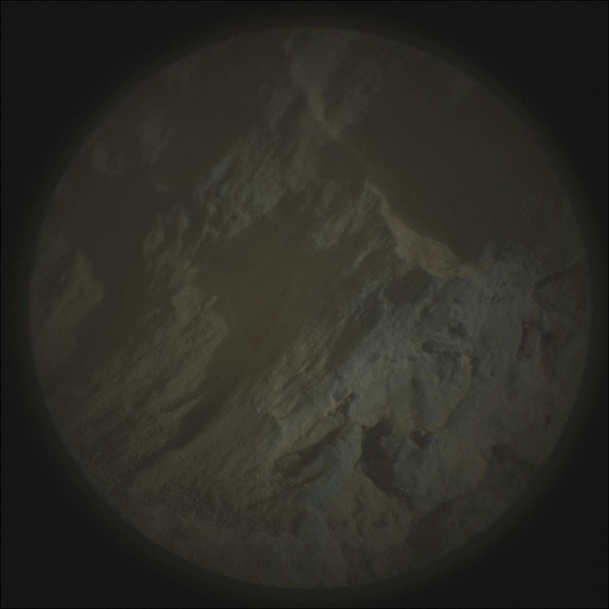 Foto de Marte da câmera SUPERCAM_RMI