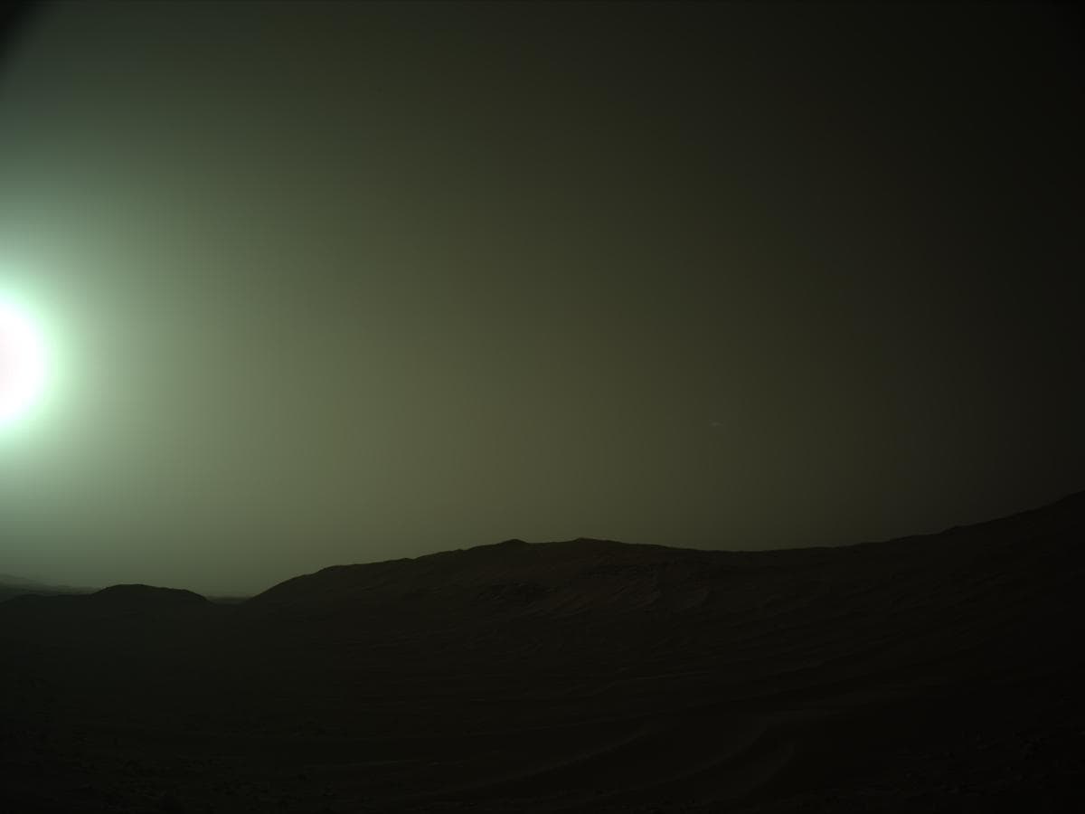 Foto de Marte da câmera NAVCAM_LEFT