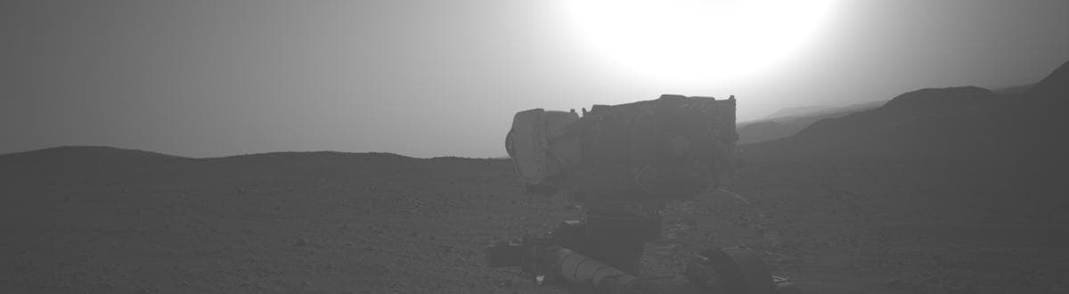 Foto de Marte da câmera NAVCAM_LEFT