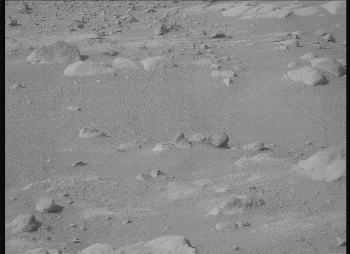 Foto de Marte da câmera MCZ_RIGHT