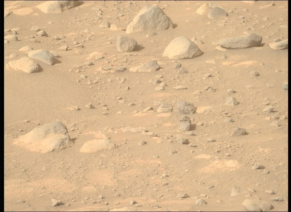 Foto de Marte da câmera MCZ_RIGHT