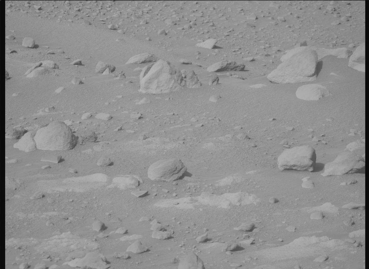 Foto de Marte da câmera MCZ_RIGHT