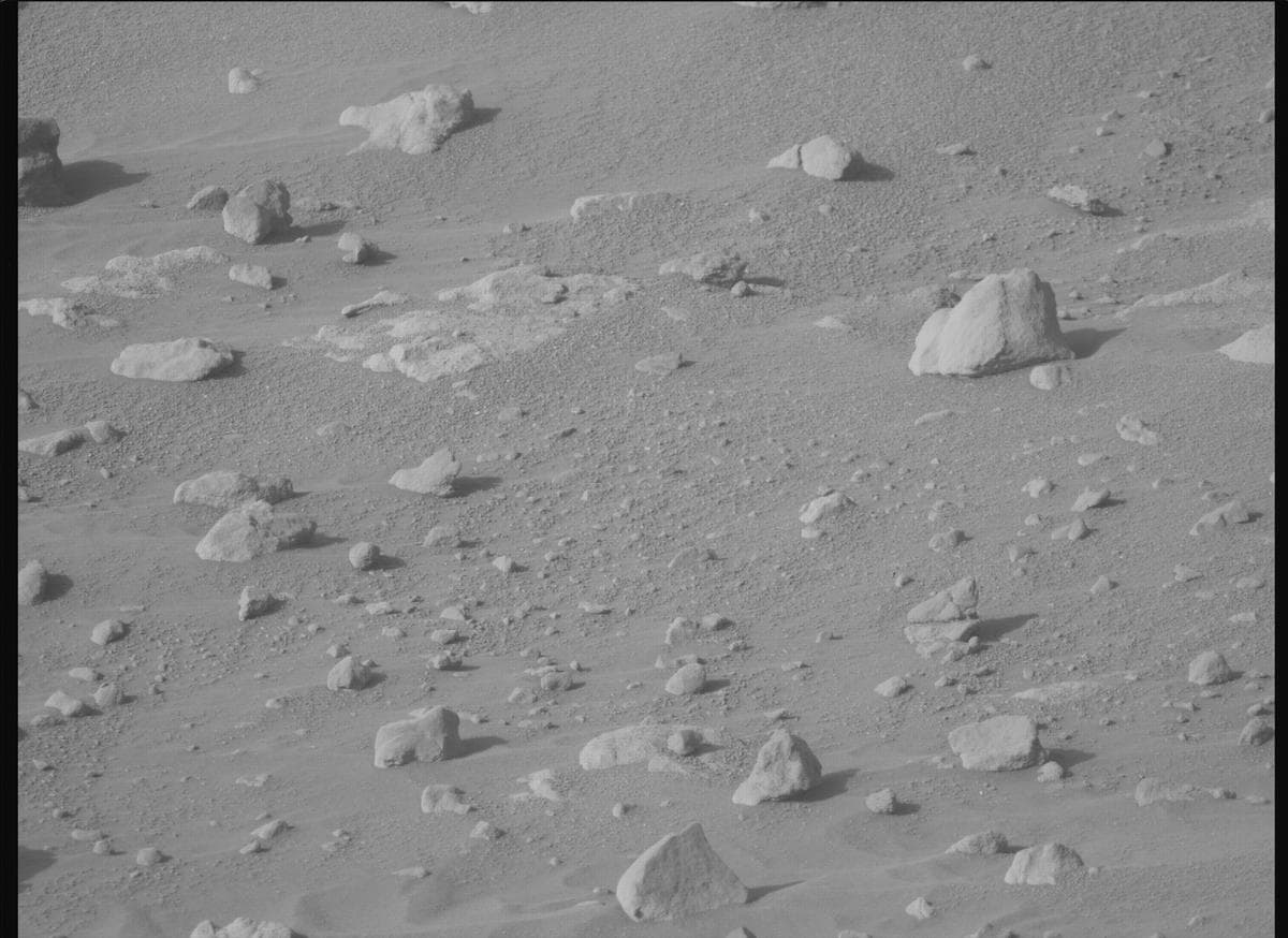 Foto de Marte da câmera MCZ_RIGHT