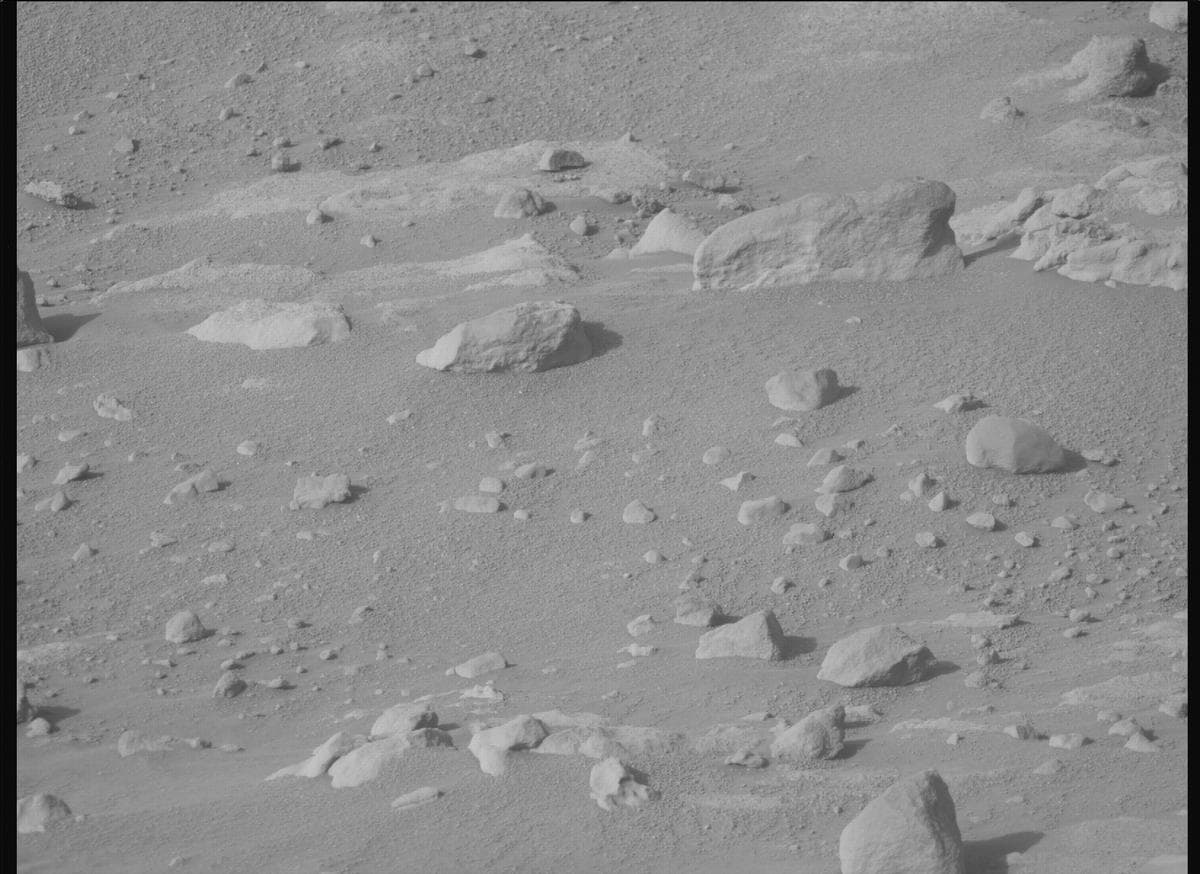 Foto de Marte da câmera MCZ_RIGHT