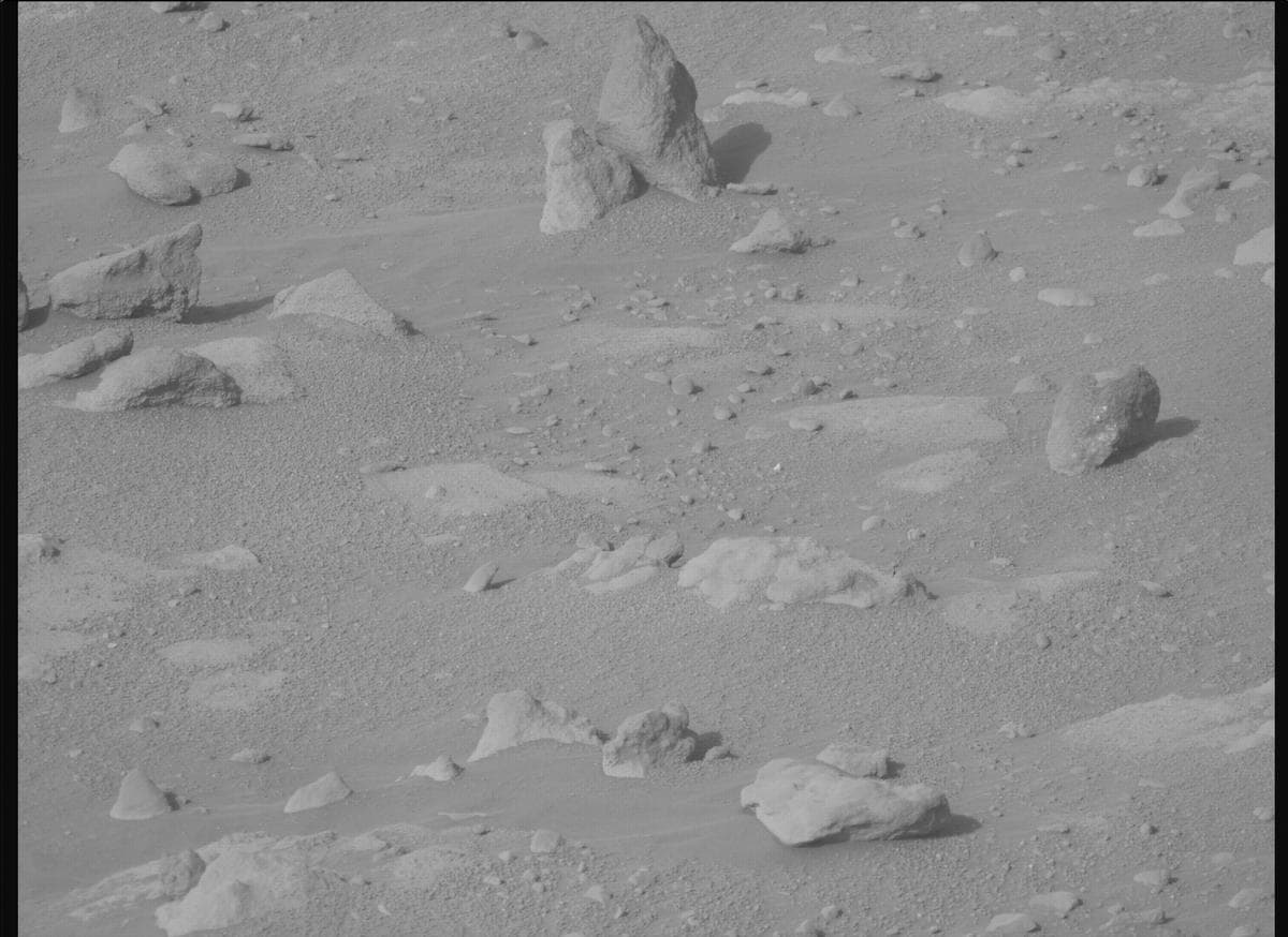 Foto de Marte da câmera MCZ_RIGHT