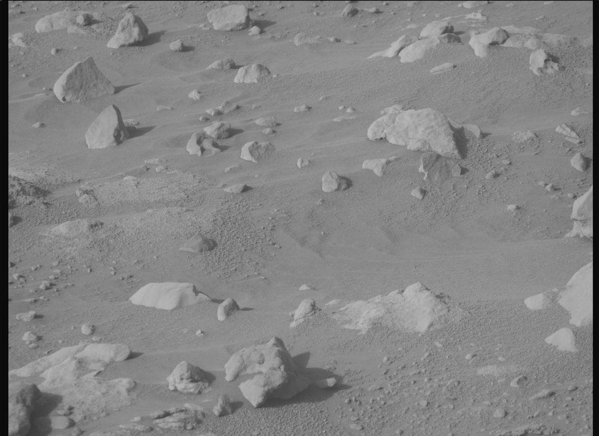 Foto de Marte da câmera MCZ_RIGHT