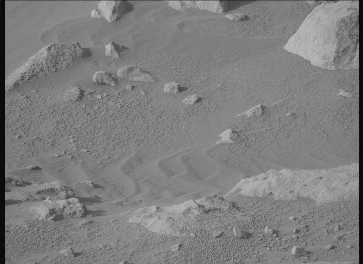 Foto de Marte da câmera MCZ_RIGHT