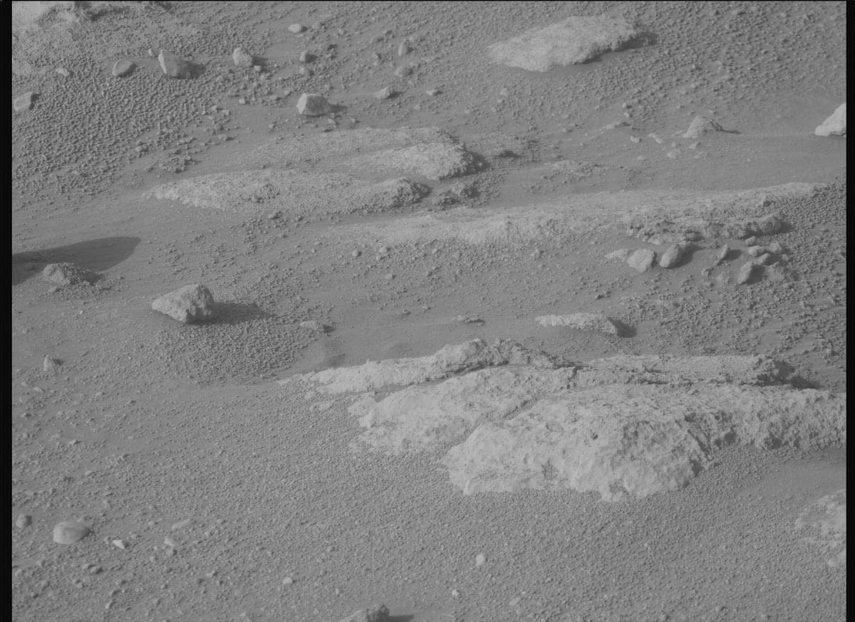 Foto de Marte da câmera MCZ_RIGHT