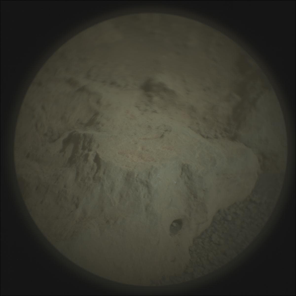 Foto de Marte da câmera SUPERCAM_RMI