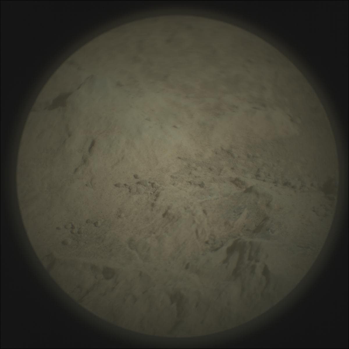 Foto de Marte da câmera SUPERCAM_RMI