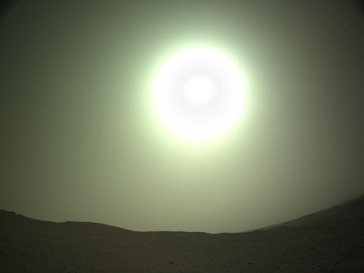 Foto de Marte da câmera NAVCAM_LEFT