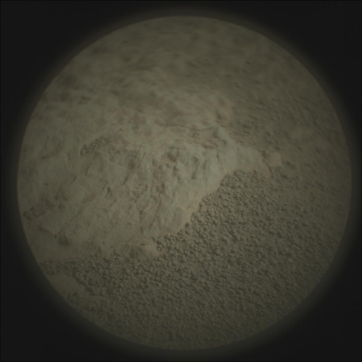 Foto de Marte da câmera SUPERCAM_RMI