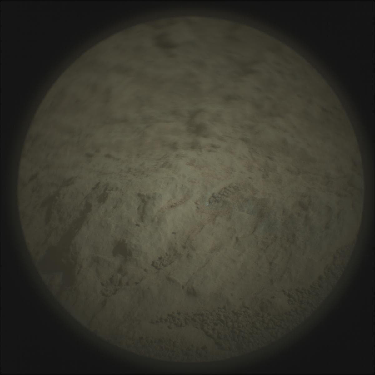 Foto de Marte da câmera SUPERCAM_RMI