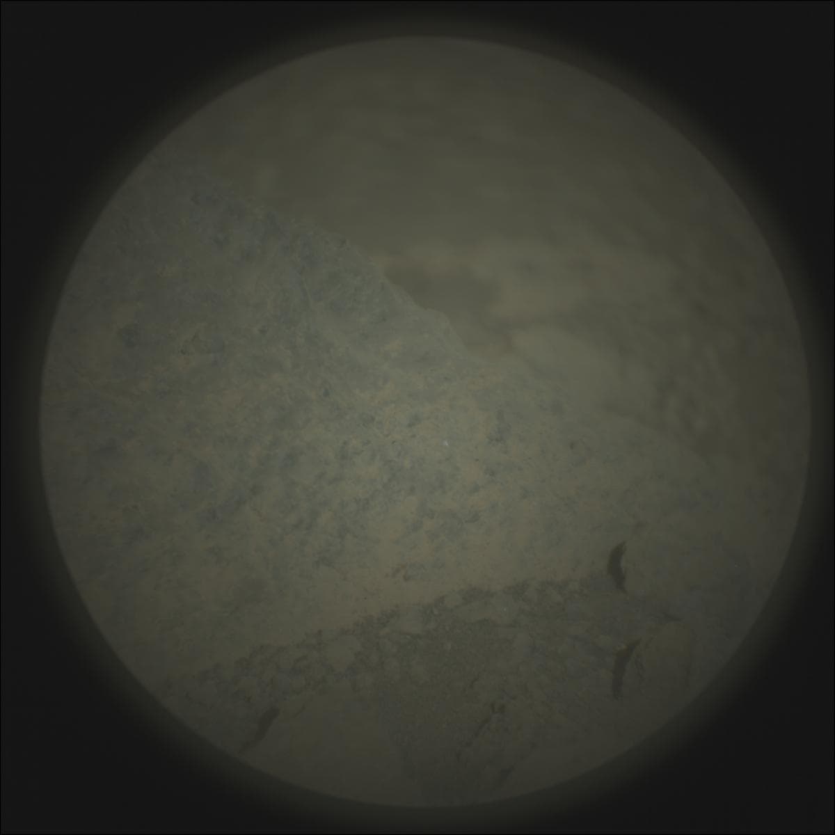 Foto de Marte da câmera SUPERCAM_RMI