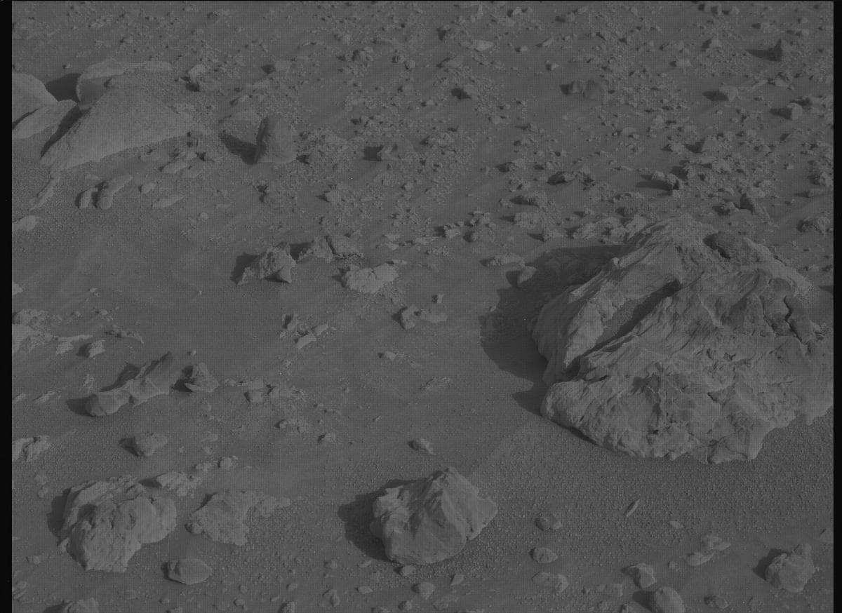 Foto de Marte da câmera MCZ_LEFT