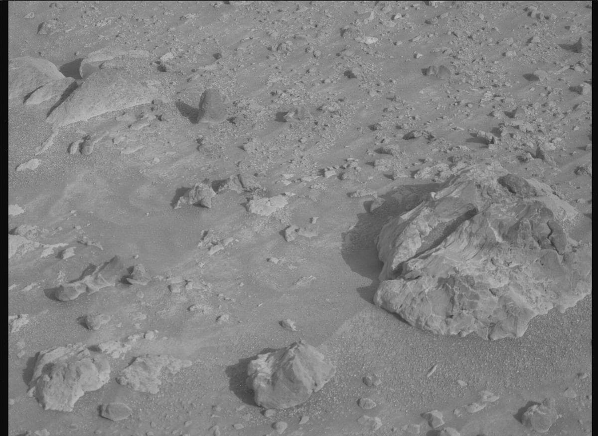 Foto de Marte da câmera MCZ_RIGHT