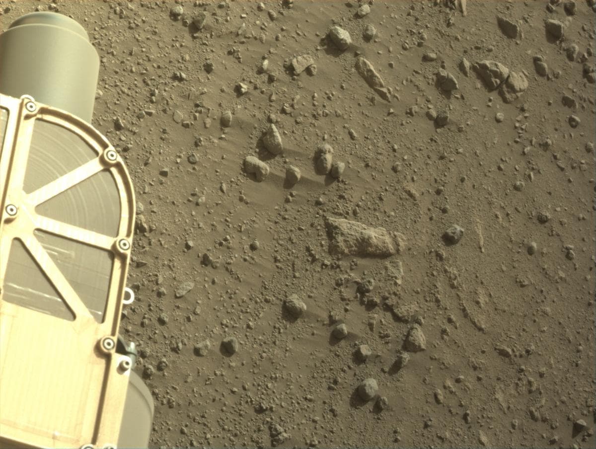 Foto de Marte da câmera NAVCAM_LEFT