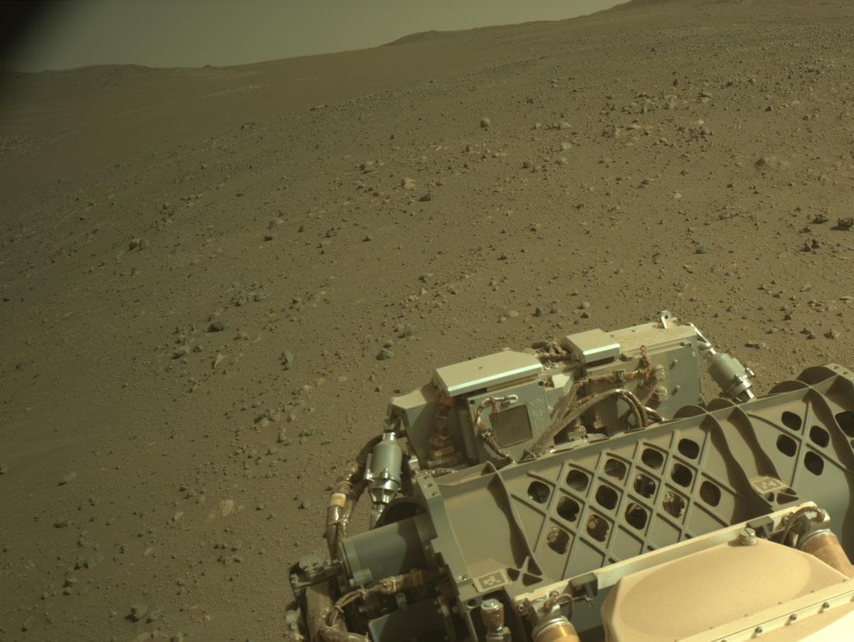Foto de Marte da câmera NAVCAM_LEFT