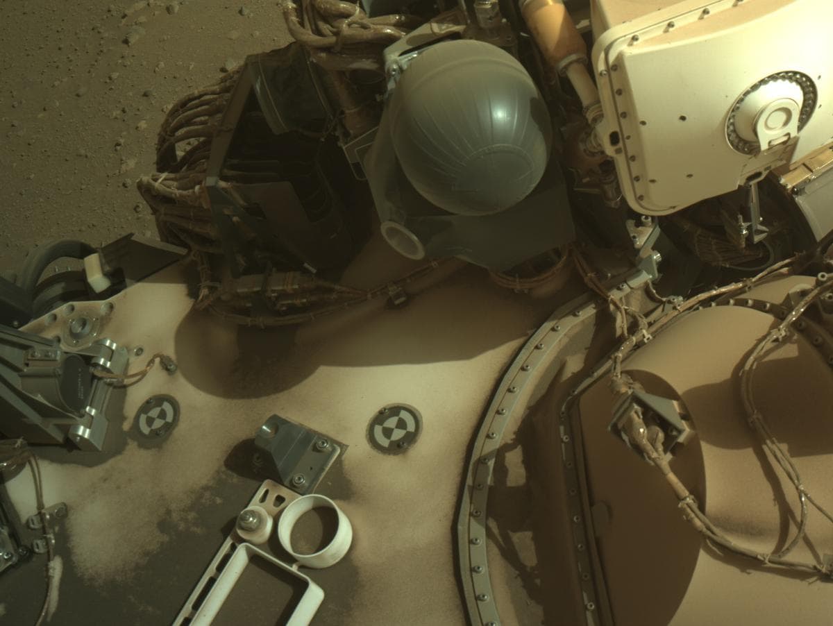 Foto de Marte da câmera NAVCAM_LEFT